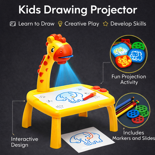 Drawing projector table for kids trace and draw toy