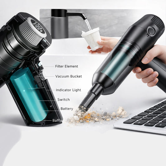 3 in 1 air duster vacuum cleaner wireless powerful with air blower suction and dust cleaning features