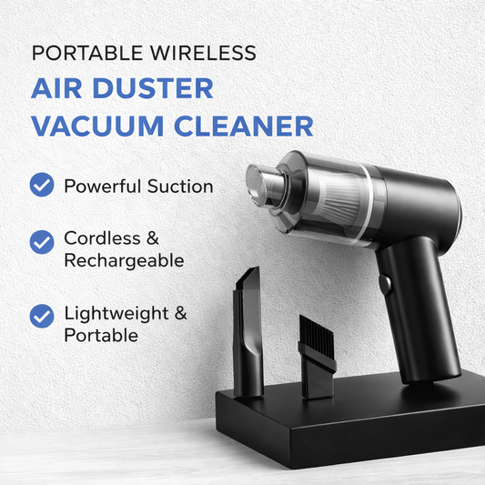Best portable air duster wireless vacuum cleaner 3 in 1 powerful air blower and mini vacuum device