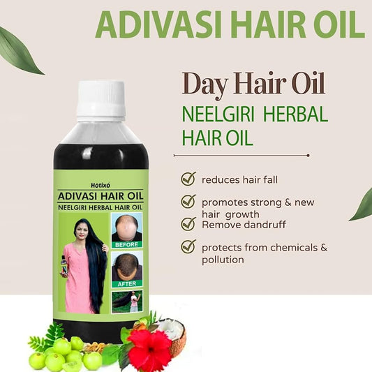 Nilgiri adivasi herbal hair oil ingredients